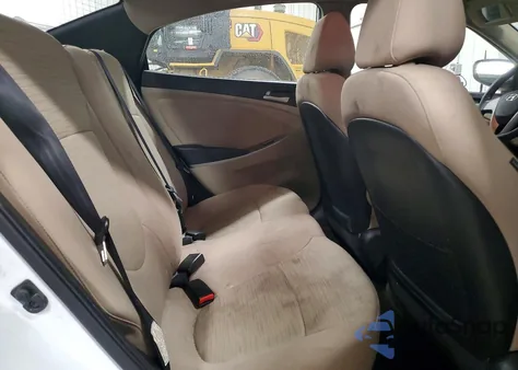 2017 Hyundai Accent Se z USA, uszkodzony, nr VIN KMHCT4AE2HU278047